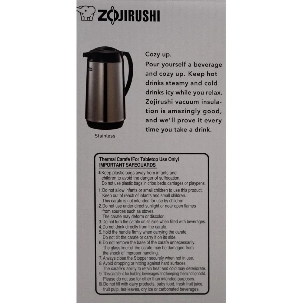 Zojirushi stainless thermal